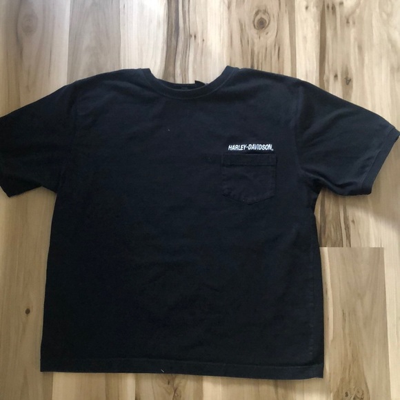 Other - HARLEY-DAVIDSON BLACK XL Heavy Weighted Short Sleeve T-Shirt.